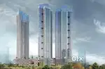 3 bhk sea facing flat at high rise