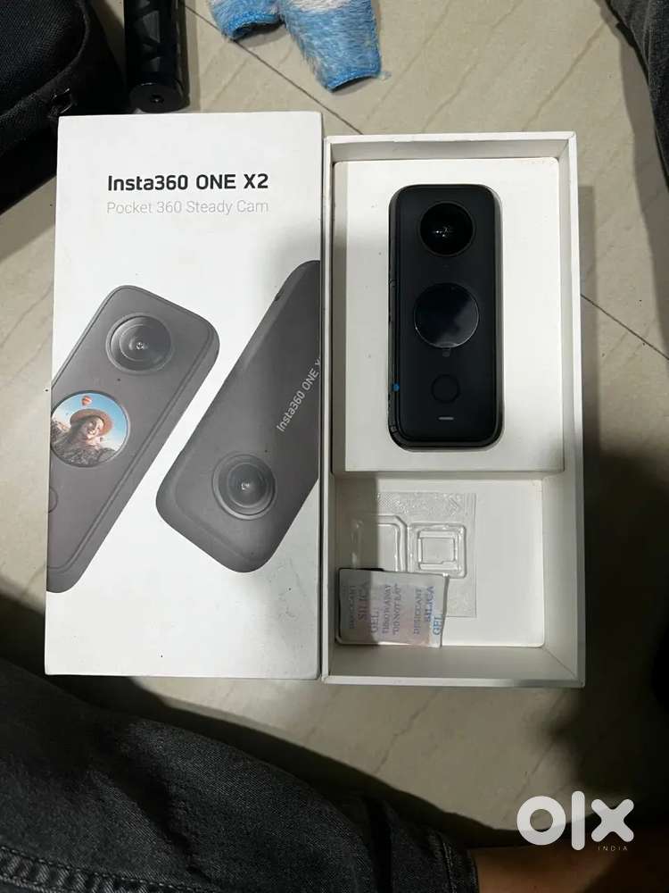 Insta 360 X2 with invisible selfie stick