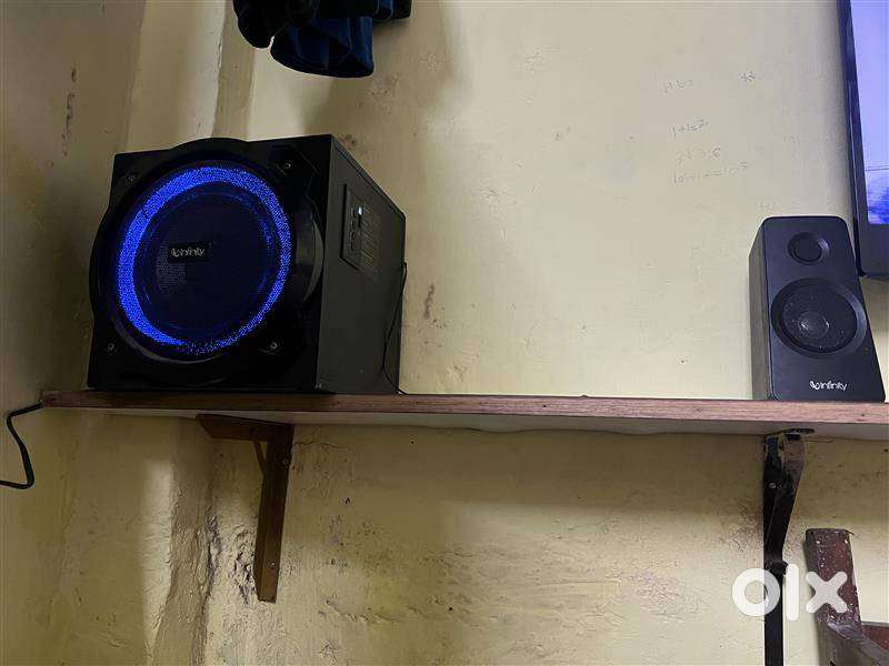 Infinity Home theater with one speaker