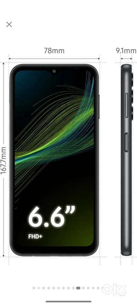 Samsung galaxy A14 5G black colour hai