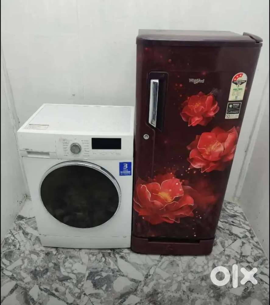 Combo offer fridge an washing machine with delivery