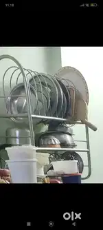 Kitchen storage rack