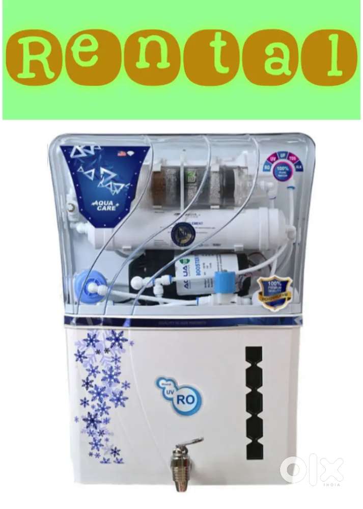 Ro water purifier available on rent