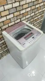 LG 6.2kg pink colour top load fully automatic washing machine