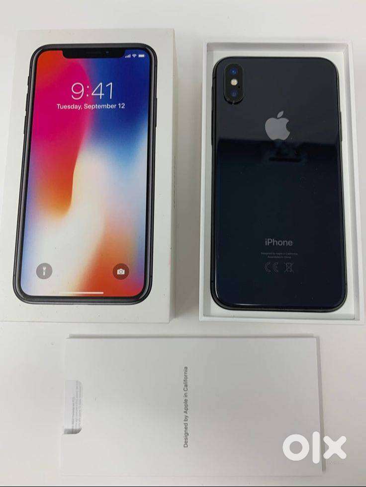 I PHONE X REFURBISHED ( 128 GB STORAGE )