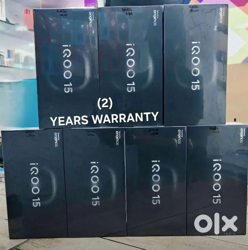 iQOO 15 (2) YEARS WARRANTY (256GB 70K)/(512GB 78K)/VIVO X 200 PRO 86K