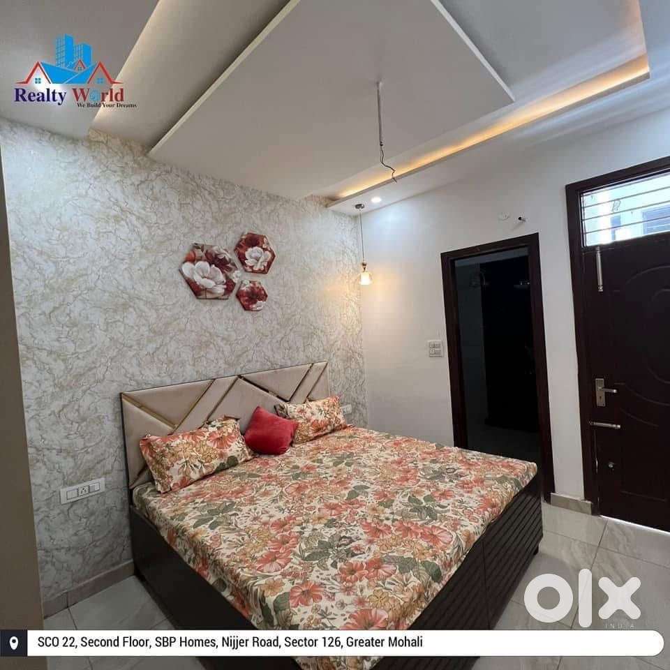 2 BHK Flat For Sale With Puja Room