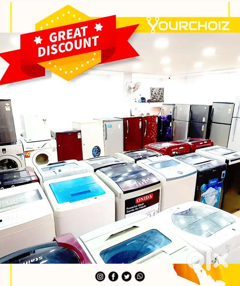 Washing Machine + Refrigerator Combo Offer!