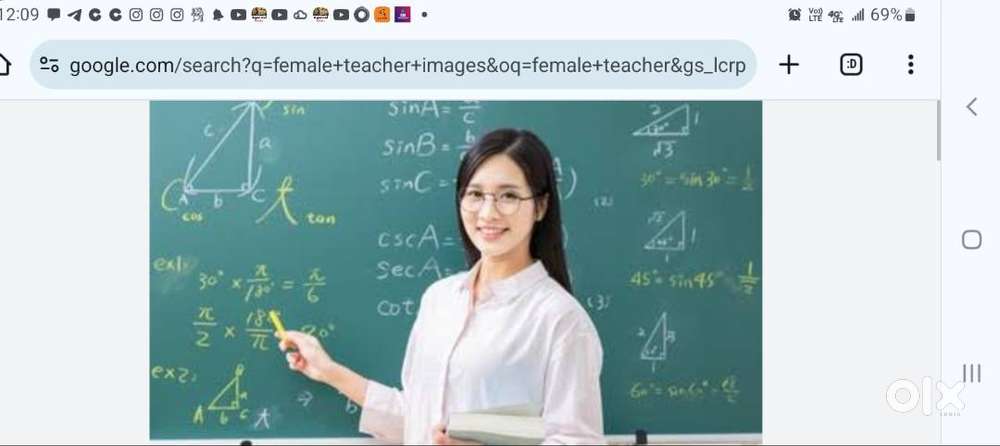 Required female teacher