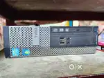 Dell pc, monitor, wireless mouse, keyboard