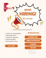 Immediate Hiring: Chef & Social Media Supporter - West Mambalam