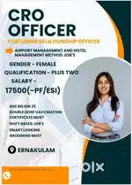 CRO JOB VACANCY
