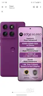 Moto edge 60 pro 5g 8.256 urgent sell