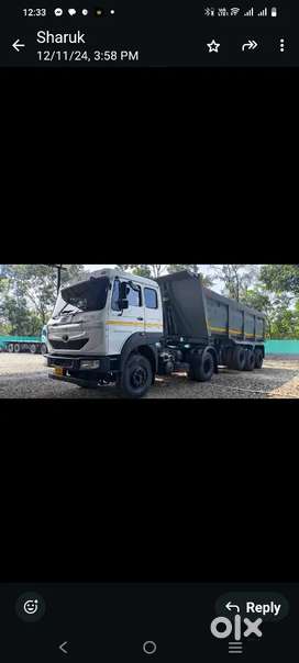 2023 model tata zigna 18 wheel Tip trailer tipper