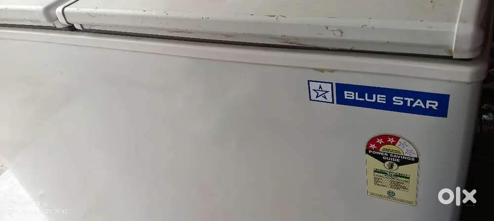 ब्लू स्टार का डीप फ्रीजर 220 लीटर और सितंबर में खरीदा था