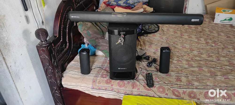 Zebronics sound bar 9400 dolby pro 5.1 (525 watt)