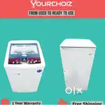 Whirlpool top load washing machine and Lg 190 ltrs single door fridge