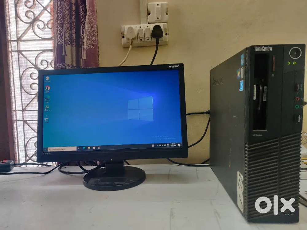 Intel Core i5 Desktop PC +Monitor 8GB RAM  Win 10  READY TO USE