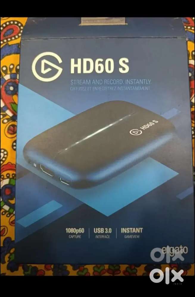 Elgatto hd60 s Full hd capture card with HDMI to lightning adaptor