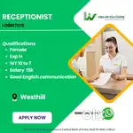 Receptionist for Logistics company