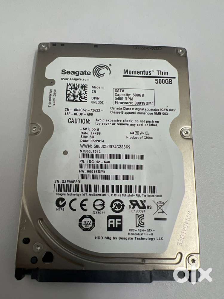 laptop hardisk 500gb and 1Tb