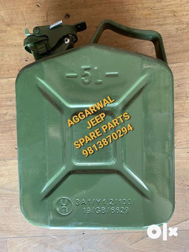 5 ltr fuel can new jeep spare parts