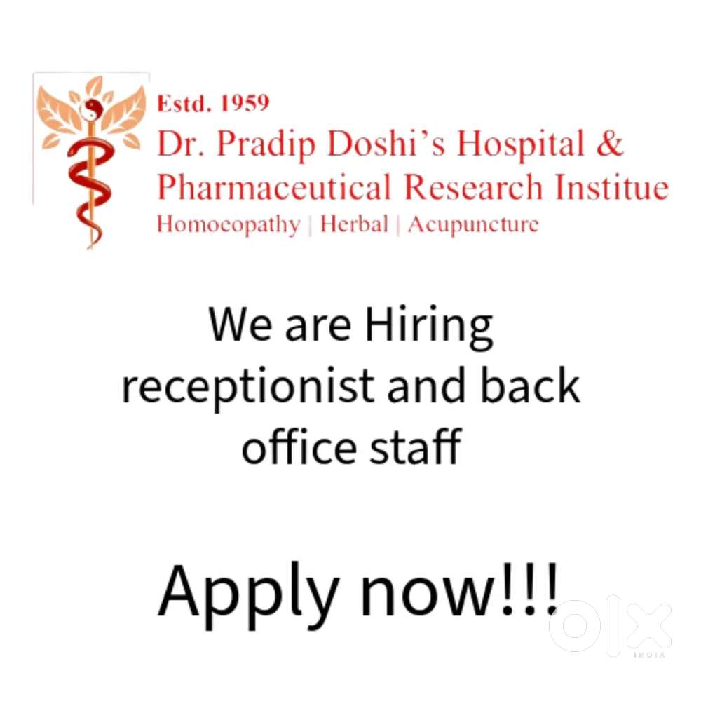 Hiring office staff / Receptionist