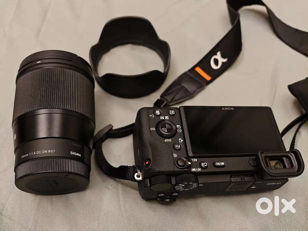 Sony a6600 with Sigma 16mm f/1.4