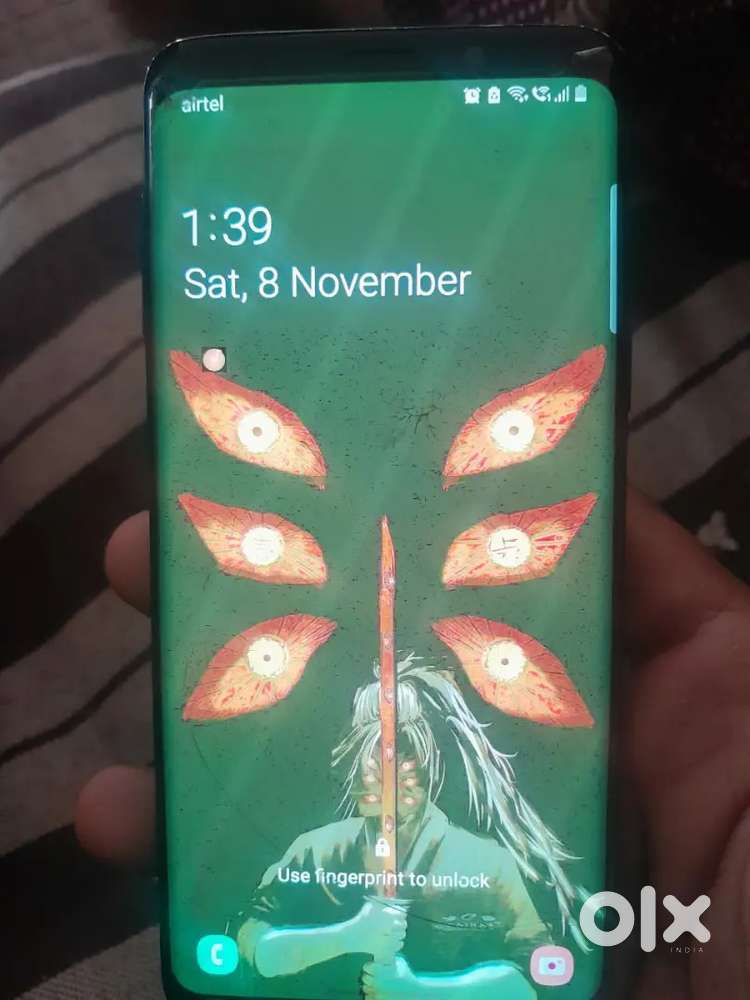 Samsung s9  green screen problem