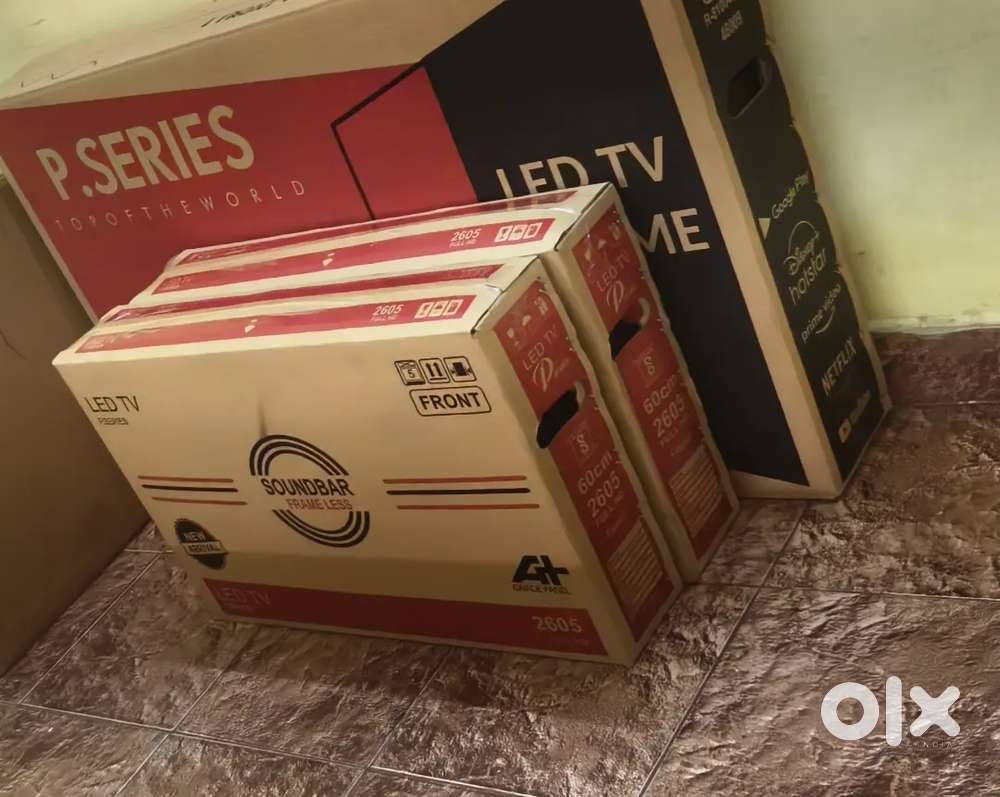 40 inch sony smart Android frameless oled 4k 3yr display waranty 12500