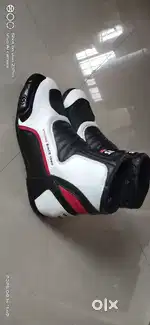 TVS Riding Boots and Rynox Riding pant with added flip armors
