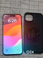 Iphone 15 plus 8/128 GB black color 6 months old