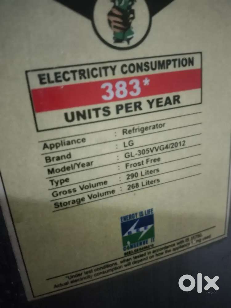 Lg fridge 300 litre