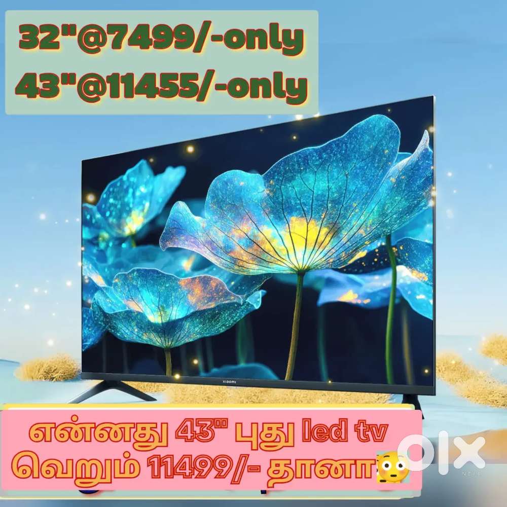 Imported 43 inch smart led tv @11445 call now soon_&