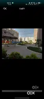 Studio apartment (single room with attached kitchen platform/washroom)