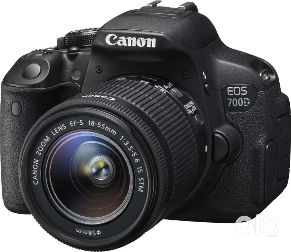 Canon EOS 700D DSLR Camera Body with Dual Lens: EF S18 - 55 mm