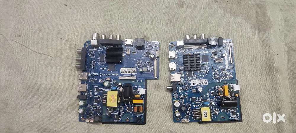 ALL LED TV ORIGINAL MOTHERBOARD & POWER SUPPLY AVAILABLE CONTACT ME