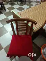 Dining  table 6 seater with 6 chair with bed matters