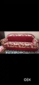 5 seater sofa with table + LG 21 Tv