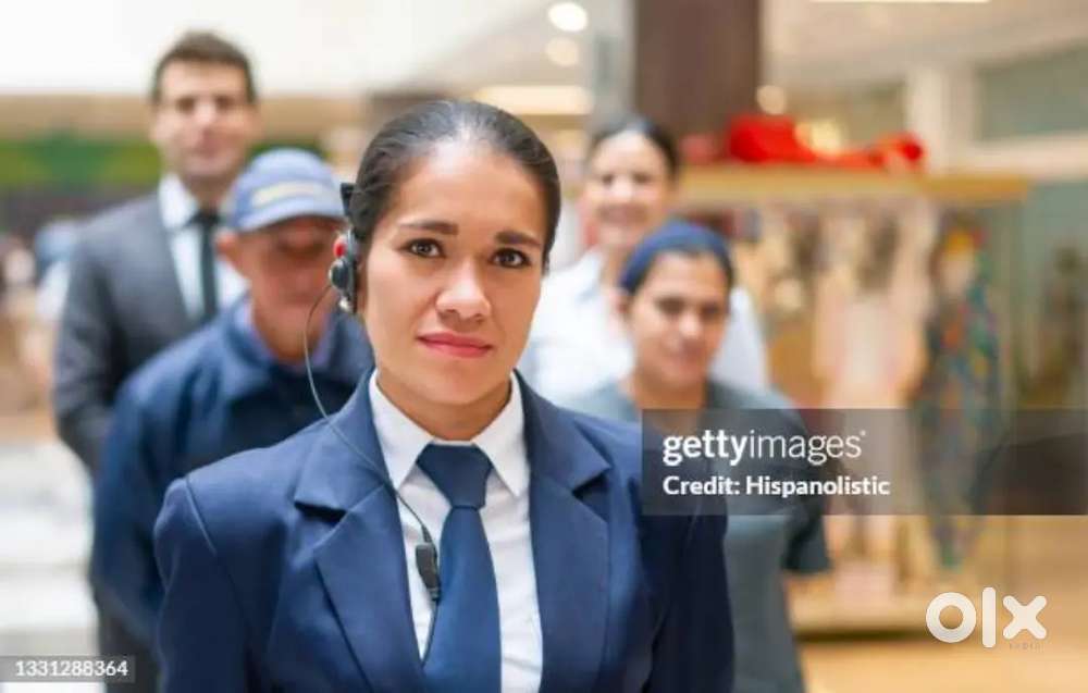 Wanted male/female counter customer handling staff inside mall