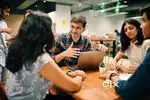 Online work hiring