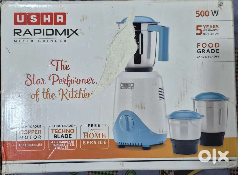 With 3 Jars And 2 Years Product Warranty & 5 Years