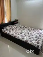 King size box bed with ample storage