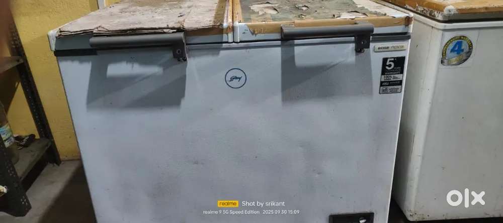 Godrej 310ltrs double door refrigerator