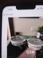 Ceramic bowls with stand