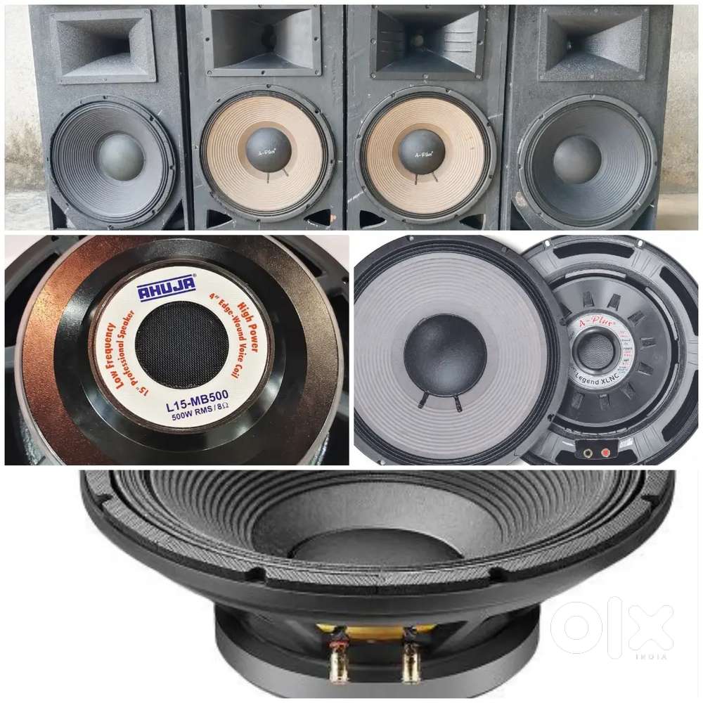 Ahuja 650W + Aplus 600W Speakers – Full Set