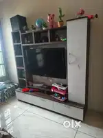 Sofa set and lcd cabinet for sale
