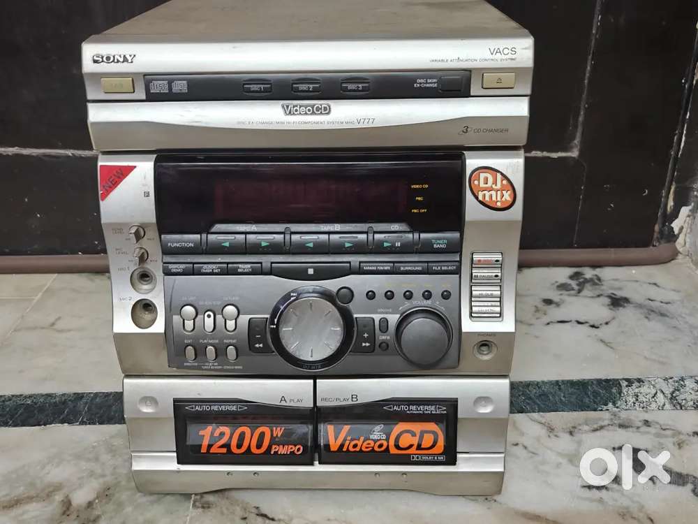 Sony Hi-Fi music system 2 speaker  home theatre amplifier