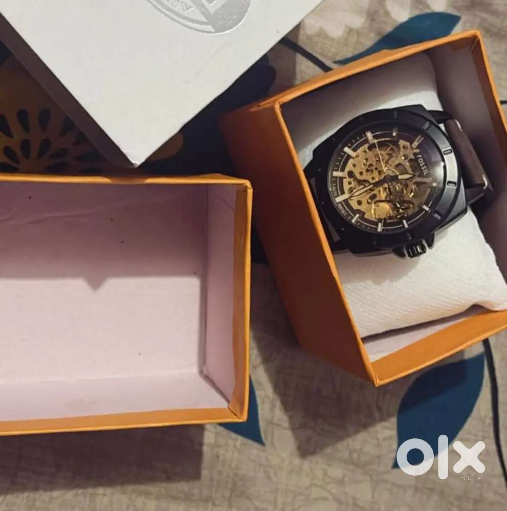 Premium Skeleton Automatic Watch – Like New  Box Included