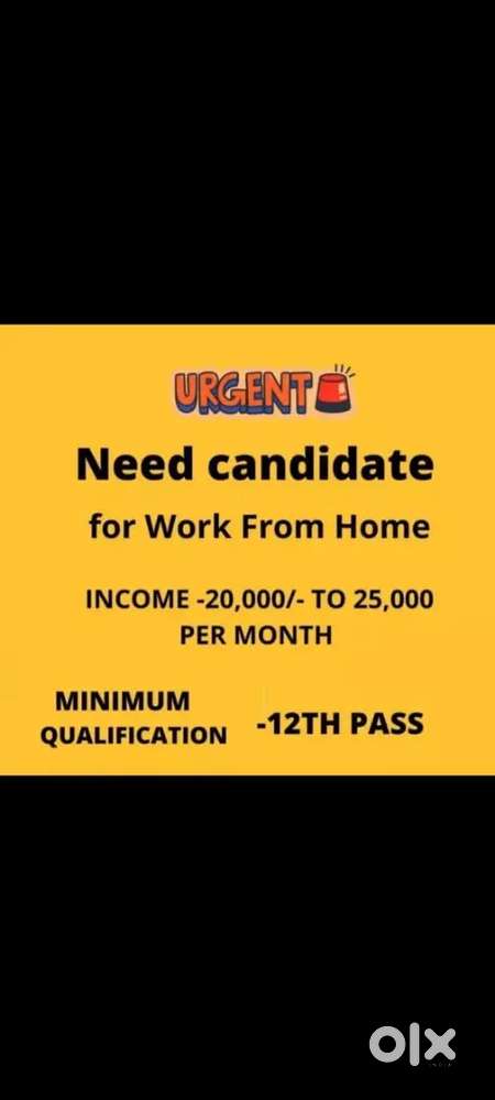 Work from home opportunities